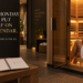 Branded SOLiX Wellness Studio graphic showing a woman wrapped in a white towel seated inside a warmly lit private infrared sauna, with an open weekly planner representing protected personal wellness time.